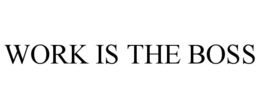WORK IS THE BOSS trademark