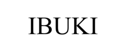 IBUKI trademark