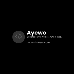 AYEWO CYBERSECURITY AUDITS, AUTOMATED. HUDSONINFOSEC.COM trademark