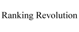 RANKING REVOLUTION trademark