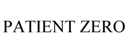 PATIENT ZERO trademark
