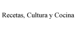 RECETAS, CULTURA Y COCINA trademark