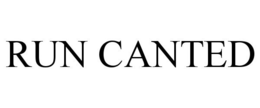 RUN CANTED trademark