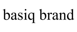BASIQ BRAND trademark