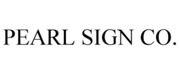 PEARL SIGN CO. trademark