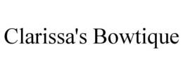CLARISSA'S BOWTIQUE trademark