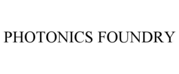PHOTONICS FOUNDRY trademark