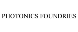 PHOTONICS FOUNDRIES trademark