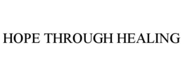 HOPE THROUGH HEALING trademark
