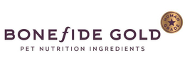 BONEFIDE GOLD HUMAN GRADE PET NUTRITION INGREDIENTS trademark
