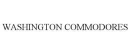 WASHINGTON COMMODORES trademark