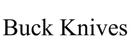 BUCK KNIVES trademark