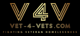 V4V VET-4-VETS.COM FIGHTING VETERAN HOMELESSNESS trademark