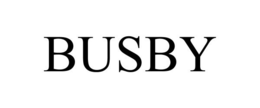 BUSBY trademark