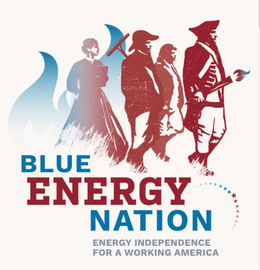BLUE ENERGY NATION ENERGY INDEPENDENCE FOR A WORKING AMERICA trademark