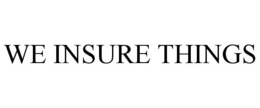WE INSURE THINGS trademark