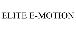ELITE E-MOTION trademark