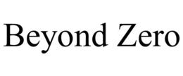 BEYOND ZERO trademark