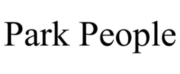 PARK PEOPLE trademark