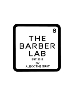 8 THE BARBER LAB EST 2018 BY ALEXX THE GR8T trademark
