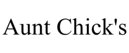 AUNT CHICK'S trademark