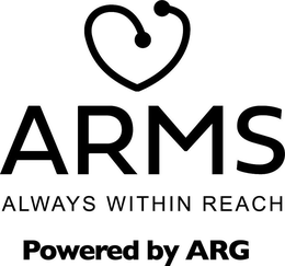 ARMS ALWAYS WITHIN REACH POWERED BY ARG trademark