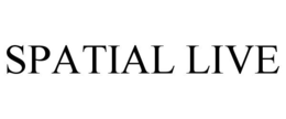 SPATIAL LIVE trademark