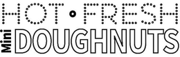 HOT FRESH MINI DOUGHNUTS trademark