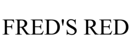 FRED'S RED trademark