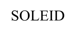 SOLEID trademark