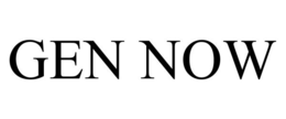 GEN NOW trademark