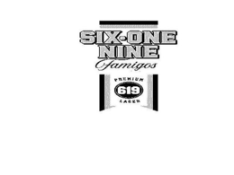 SIX ONE NINE FAMIGOS BEER PREMIUM 619 LAGER trademark