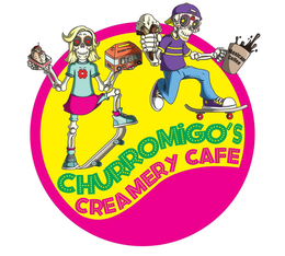 CHURROMIGOS CREAMERY CAFE trademark