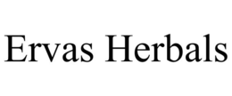 ERVAS HERBALS trademark