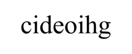 CIDEOIHG trademark
