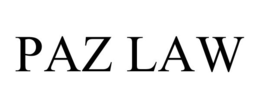 PAZ LAW trademark