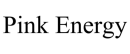 PINK ENERGY trademark