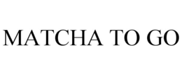 MATCHA TO GO trademark