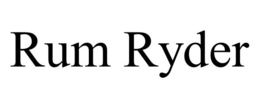 RUM RYDER trademark
