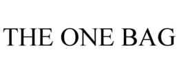 THE ONE BAG trademark