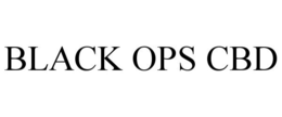 BLACK OPS CBD trademark