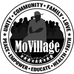 MOVILLAGE UNITY COMMUNITY FAMILY LOVE FAITH HEALTH EDUCATE EMPOWER PEACE trademark