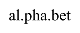 AL.PHA.BET trademark