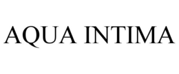 AQUA INTIMA trademark