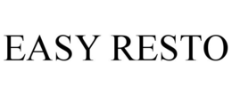 EASY RESTO trademark
