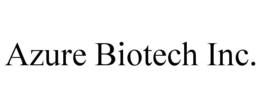 AZURE BIOTECH INC. trademark