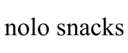 NOLO SNACKS trademark