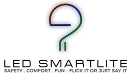 ? LED SMARTLITE SAFETY. COMFORT. FUN - FLICK IT OR JUST SAY IT trademark
