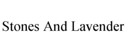 STONES AND LAVENDER trademark