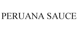 PERUANA SAUCE trademark